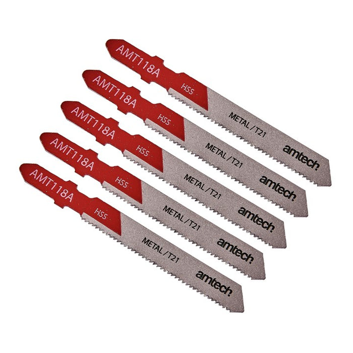 5pc Metal Jigsaw Blade Set (AMT118A)