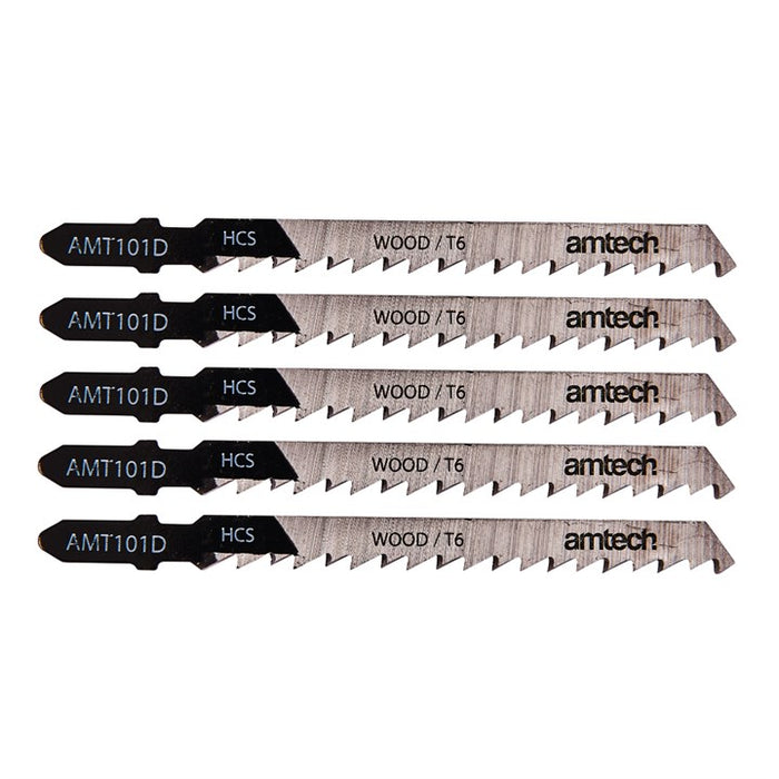 5pc Wood Jigsaw Blade Set (AMT101D)