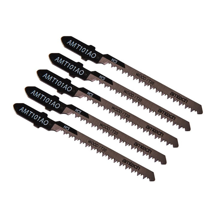 5pc Wood Jigsaw Blade Set (AMT101AO)