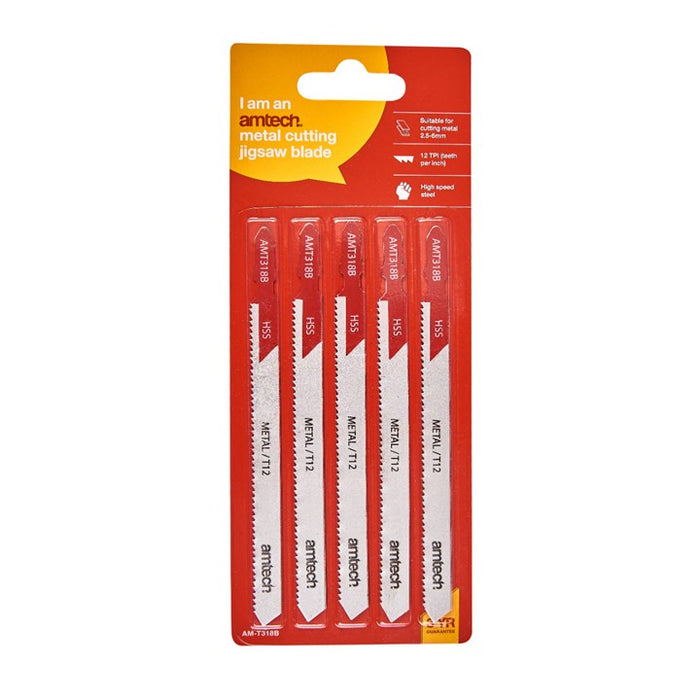 5pc Metal Jigsaw Blade Set (AMT318B)