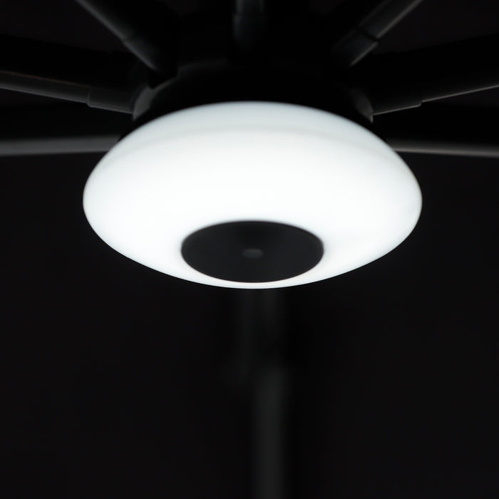 Pagoda 2.5M Square Parasol Grey