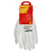 Light Duty PU Coated Work Gloves White Large (Size: 9)