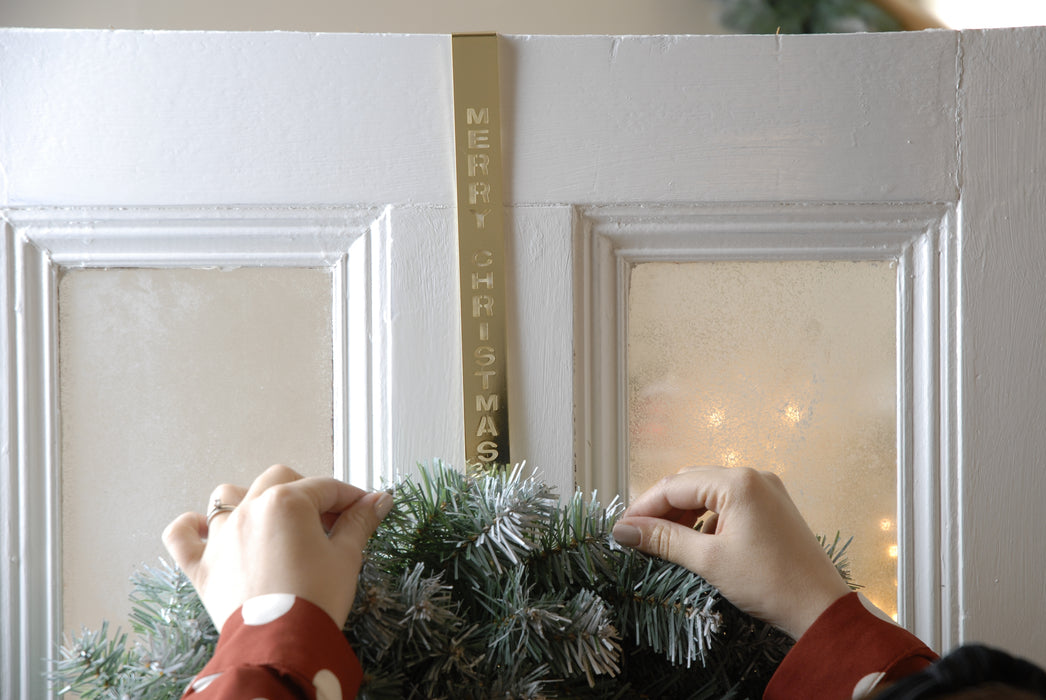 35cm Merry Christmas Wreath Hanger