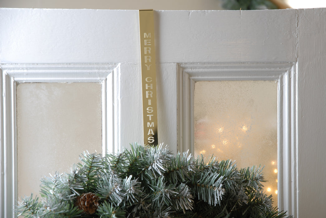 35cm Merry Christmas Wreath Hanger