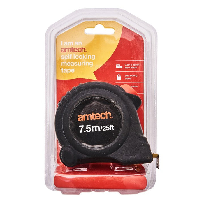7.5M X 25mm Self Locking Measuring Tape