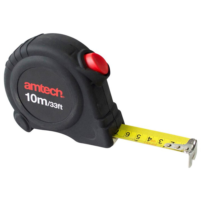10M X 25mm Self Locking Measuring Tape