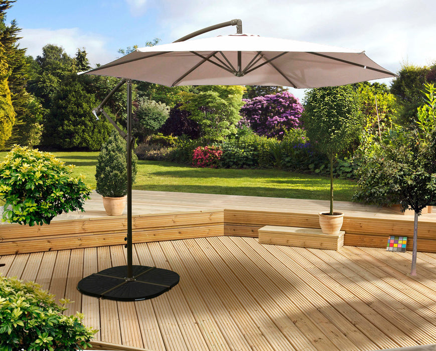 Pagoda 3m Overhang Parasol