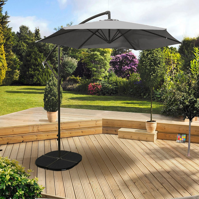 Pagoda 3m Overhang Parasol