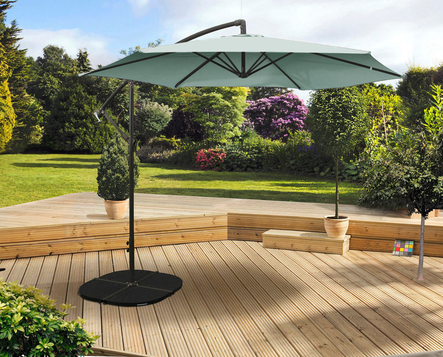 Pagoda 3m Overhang Parasol