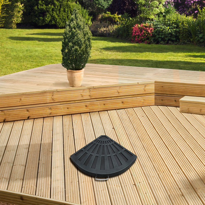 Pagoda 12kg Resin Overhang Parasol Base