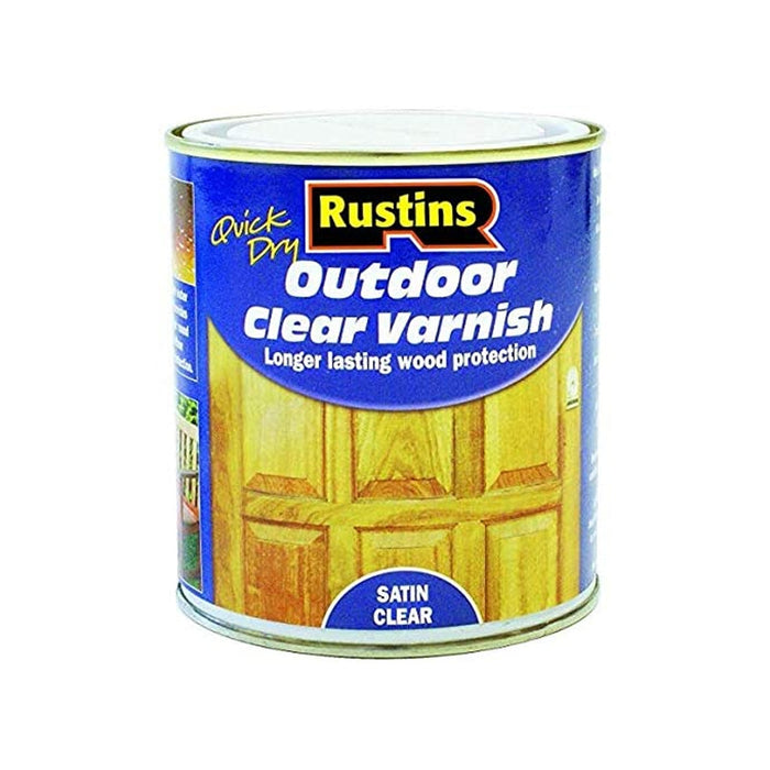 Outdoor Clear Varnish - 250ml Satin