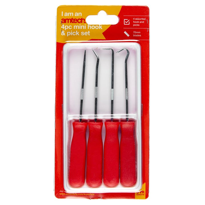 4pc Mini Hook And Pick Set