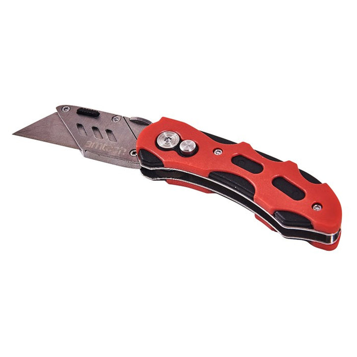 Folding Lock-Back Utility Knife - Comfort Grip