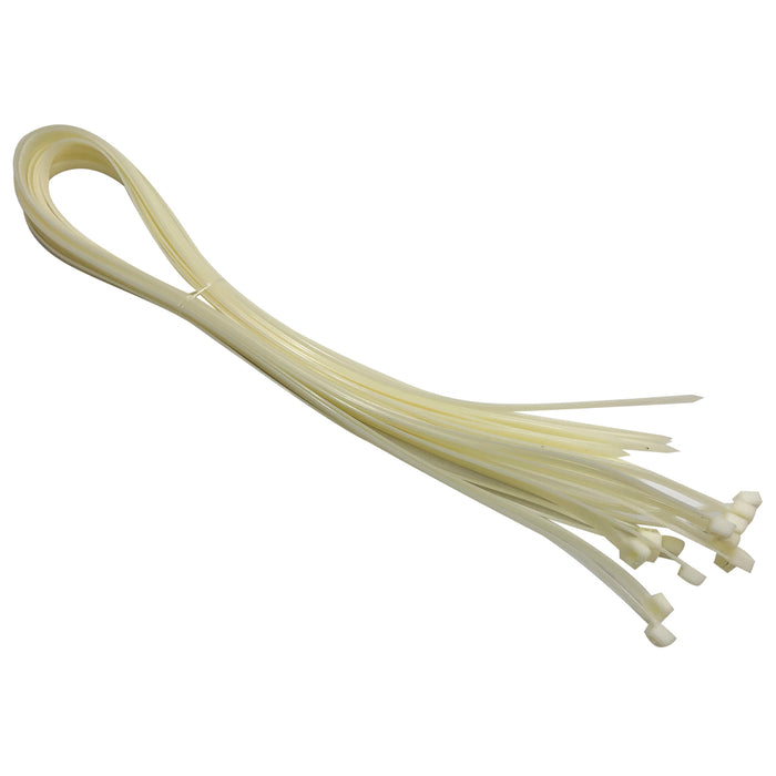15pcs Tie Wraps (1000 x 8.7 mm) White