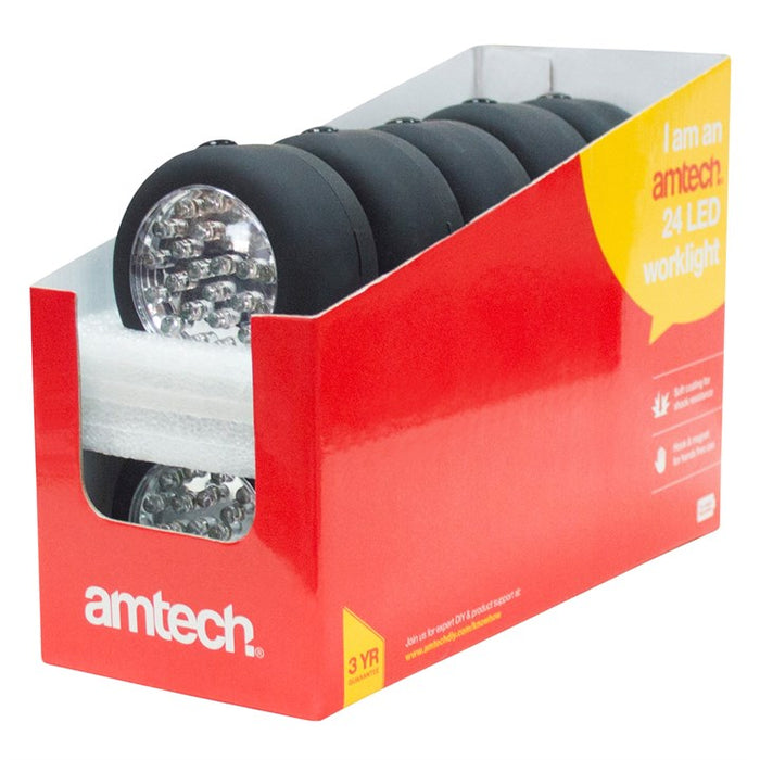 24 LED Worklight Round (Cdu)