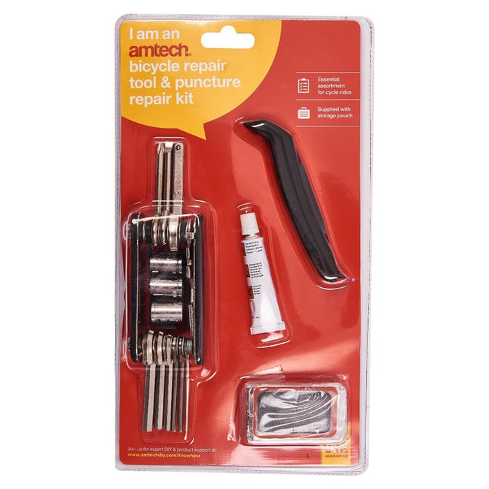 Bicycle Repair Tool & Puncture Repair Kit