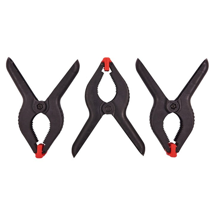 3pc 6'' Plastic Clamps