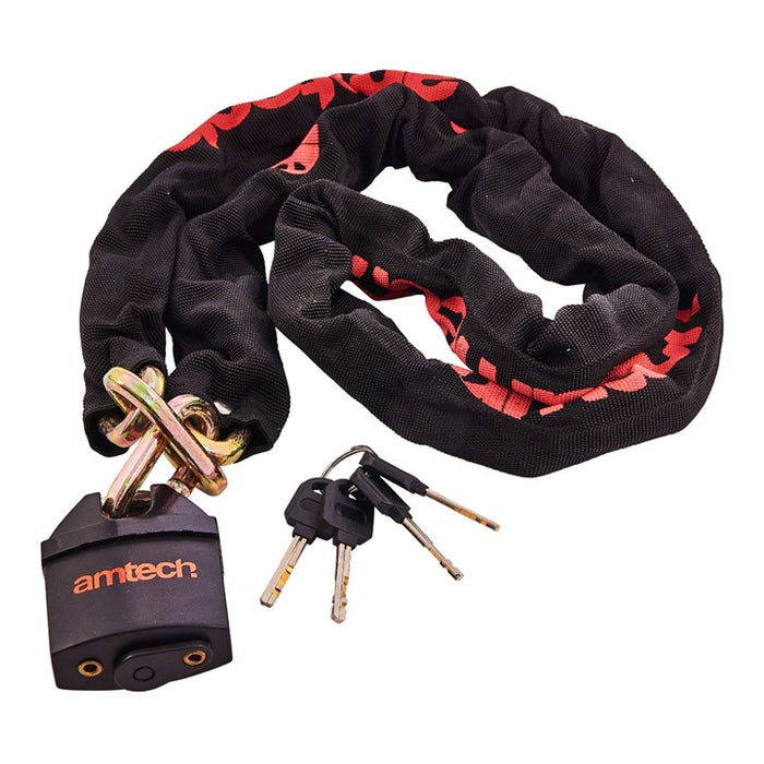 72" Sleeved Chain Lock - Square Links