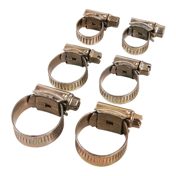 6pc Hose Clip Set