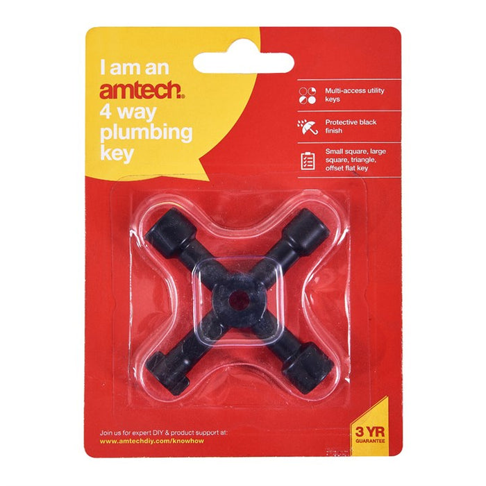 4 Way Plumbing Key