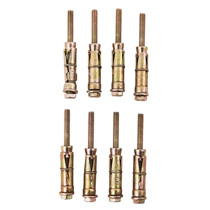 8pc M6 X 75mm Expansion Bolts