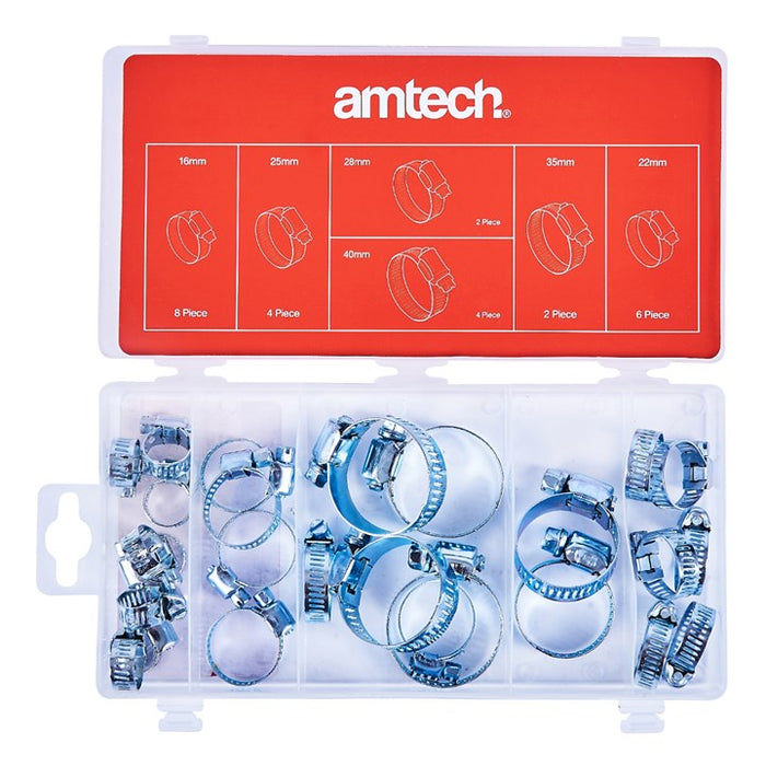 26pc Assorted Hose Clamp Set