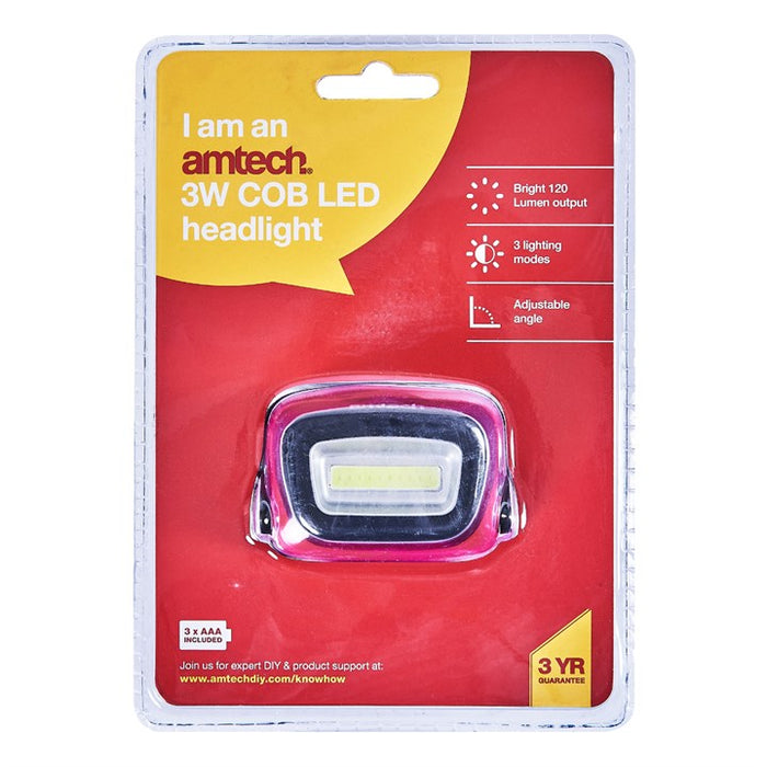 3W COB LED Headlight
