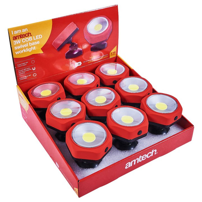 3W COB LED Swivel Base Worklight