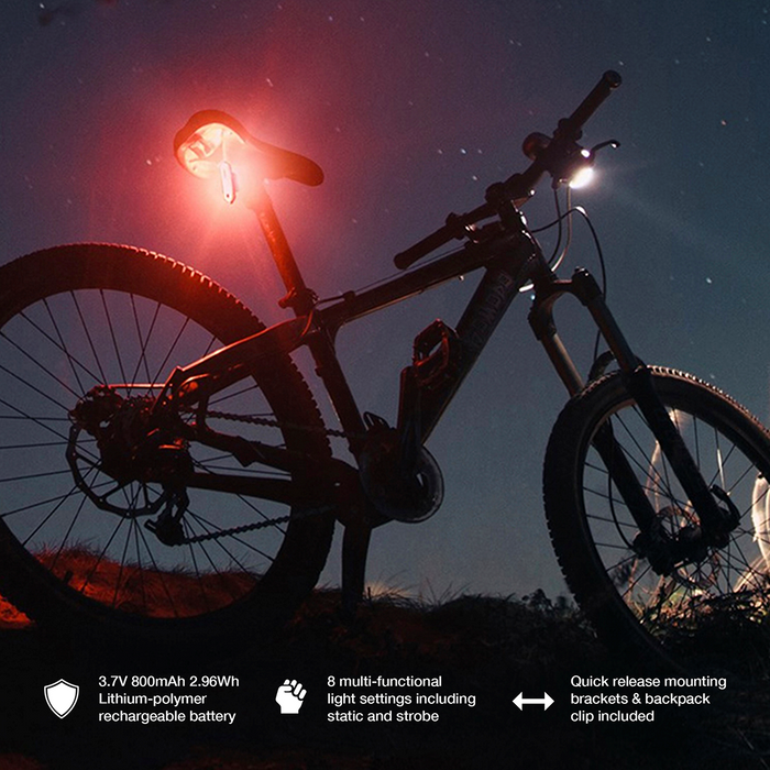 High Performance USB Rechargeable Front Bike Light