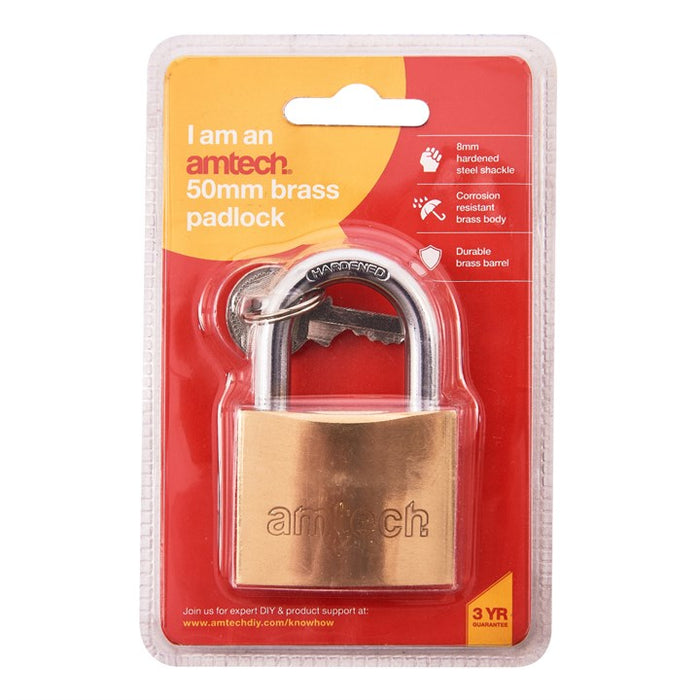 50mm Brass Padlock