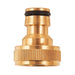 3/4" Brass Hose Connector - Male