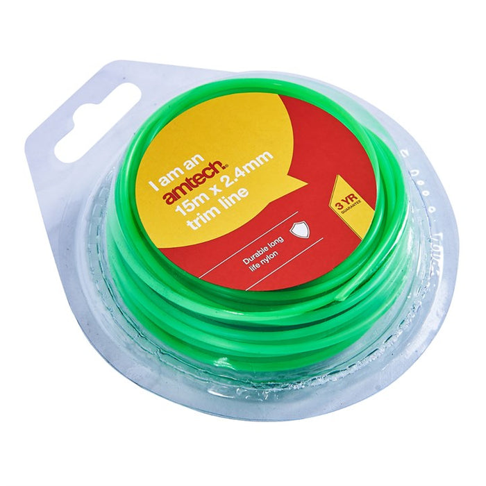 15M X 2.4mm Strimmer Line