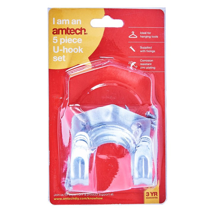5pc U-Hooks