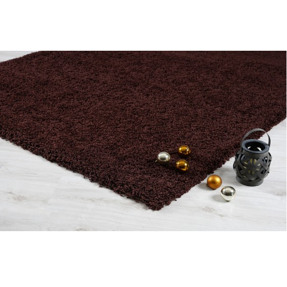 Oxford Modern Shaggy Rug - Brown