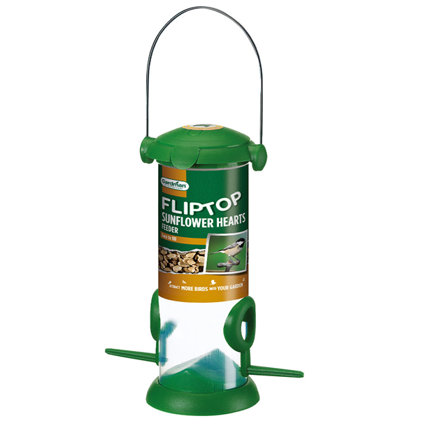 Fliptop Sunflower Hearts Feeder
