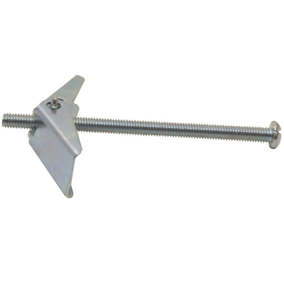 Cavity Toggle Bolt - ZP - M6 x 50mm (15 PK)