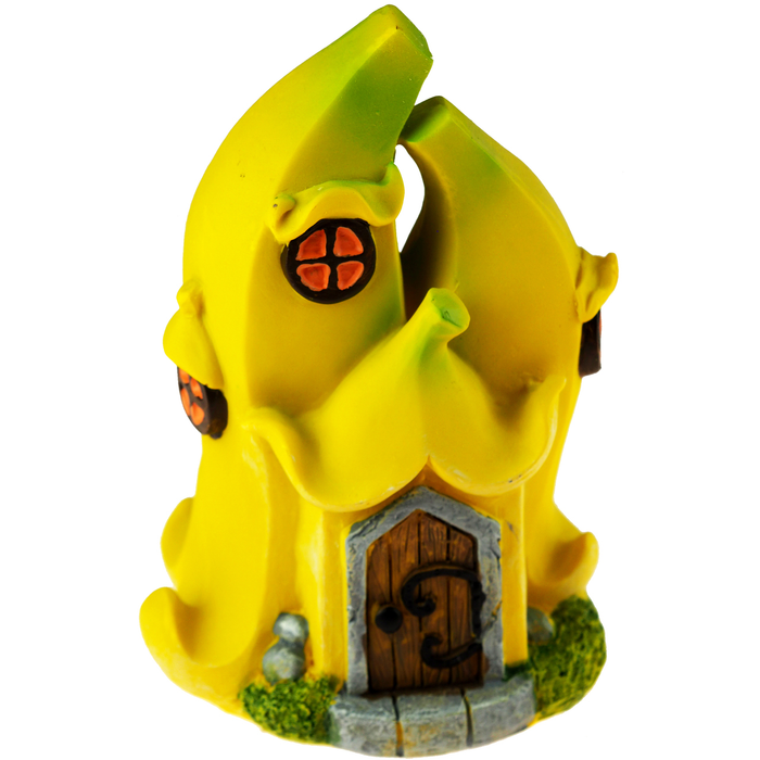 Secret Fairy Garden Banana House Ornament 19cm
