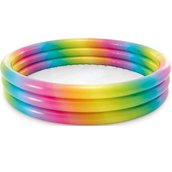 Rainbow Ombre 3 Ring Pool