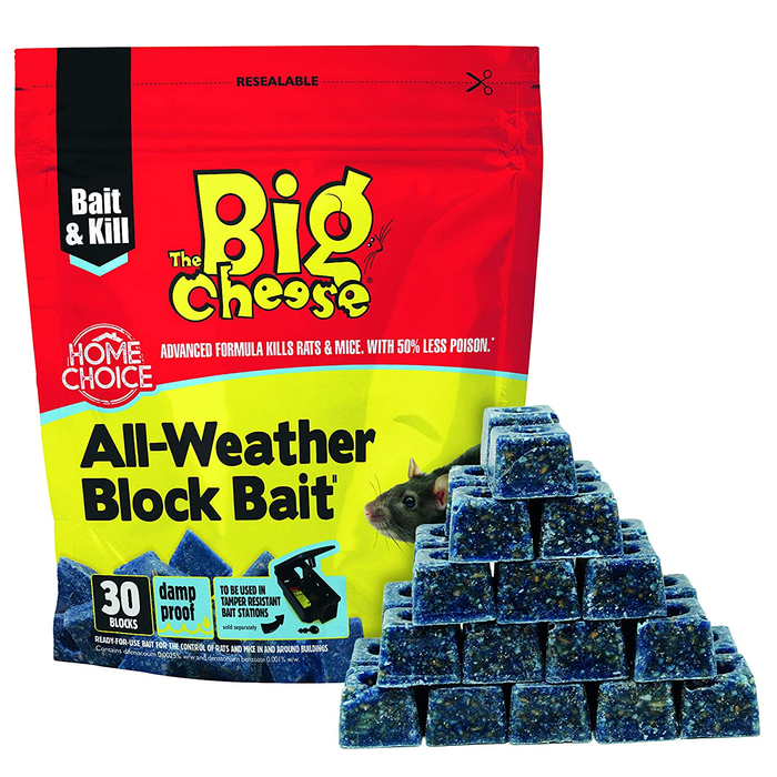 The Big Cheese All Weather Block Bait - 30 Blocks