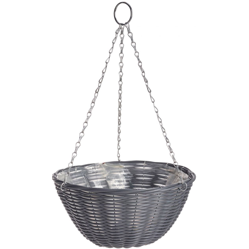 14" Mountain Grass Effect Hanging Basket