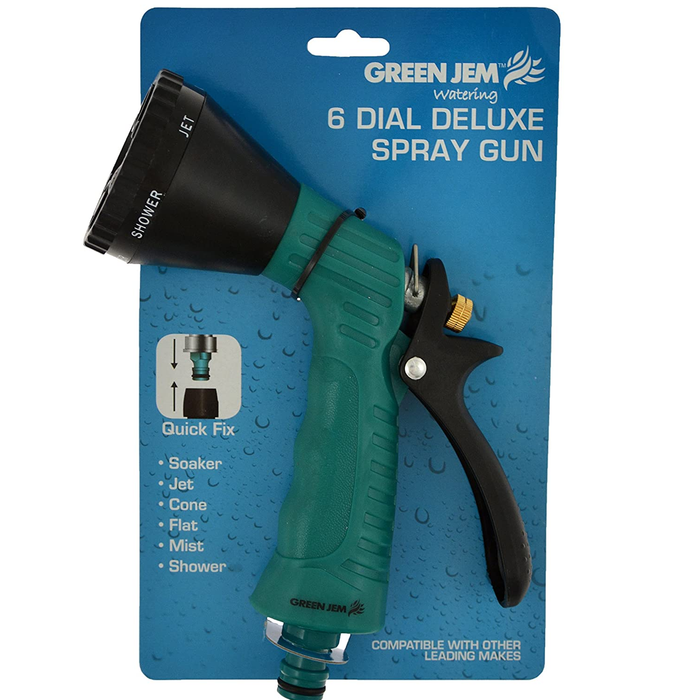 Green Jem 6 Dial Deluxe Spray Gun