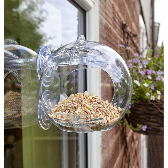 Globe Window Bird Feeder