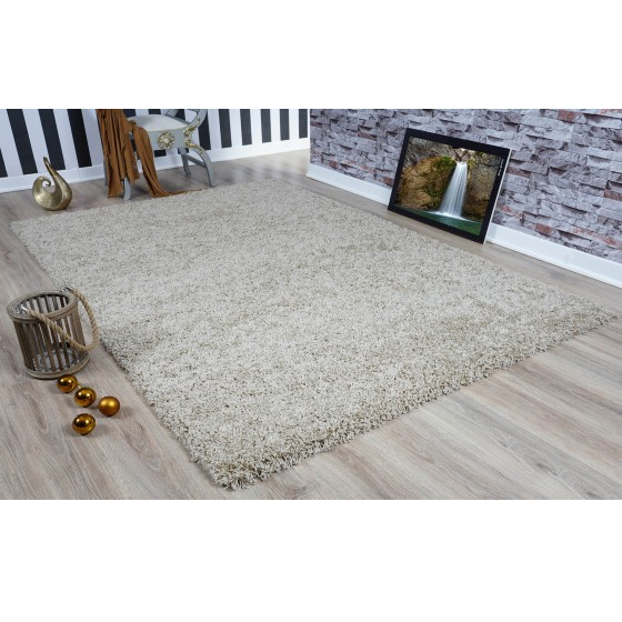 Oxford Modern Shaggy Rug - Beige