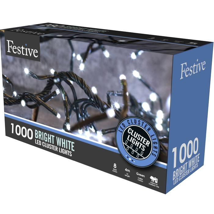 1000 LED Cluster Lights
