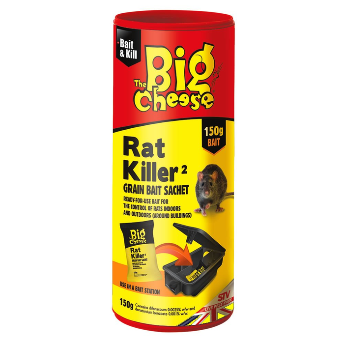 The Big Cheese Grain Bait Rat Killer
