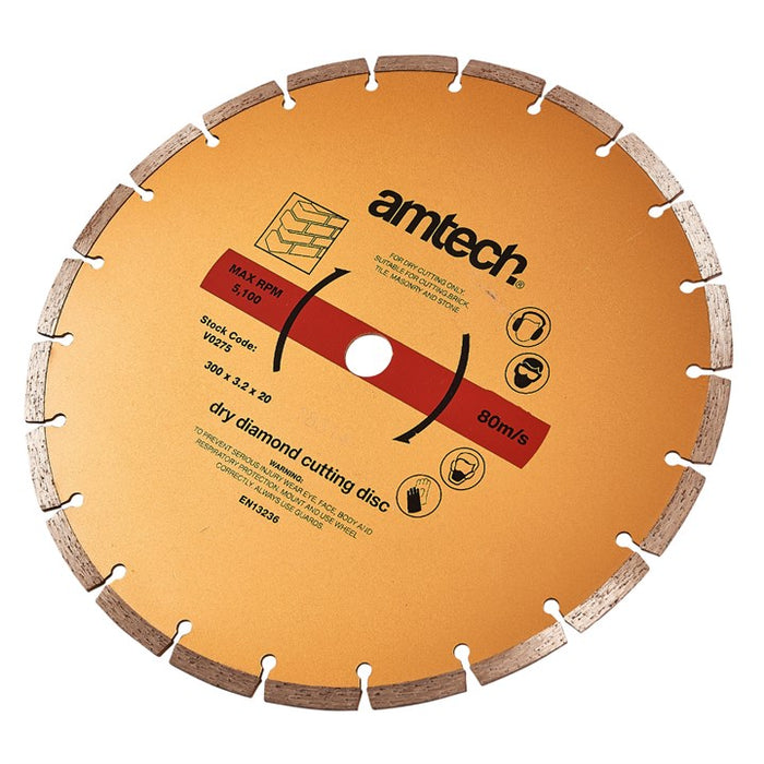 300mm segmented diamond cutting disc