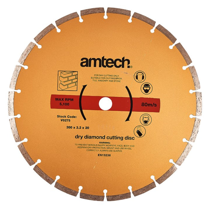 300mm segmented diamond cutting disc