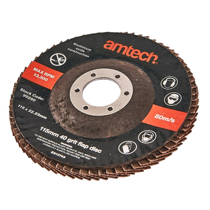 115mm Flap Disc (40 Grit)