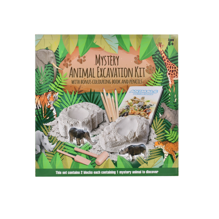 Mystery Animal Excavation kit