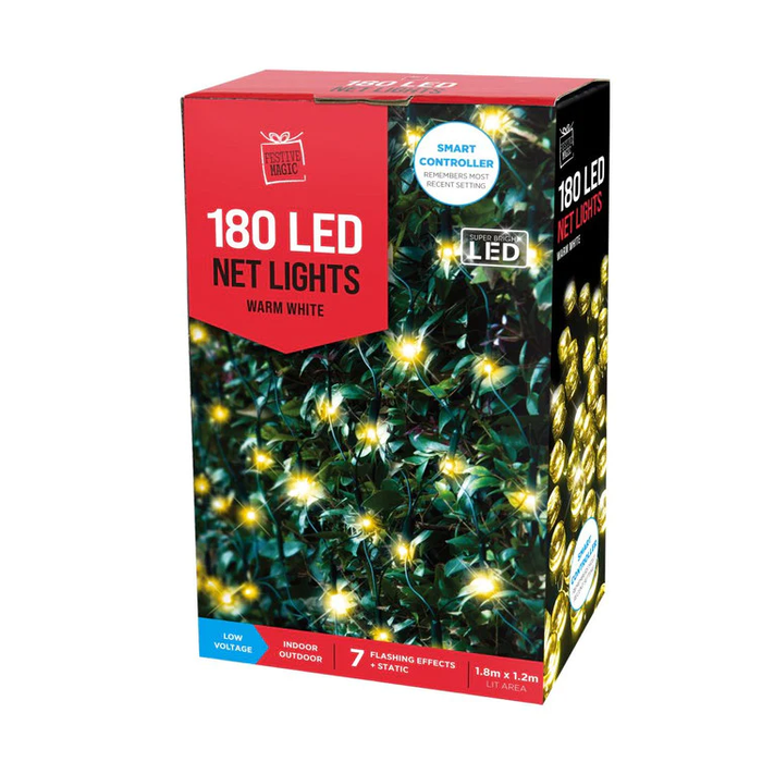 180 LED Net Christmas Lights